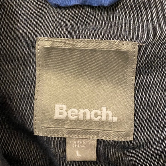 Men’s Red and Blue Plaid Shirt from Bench SIZE:L - Picture 2 of 3